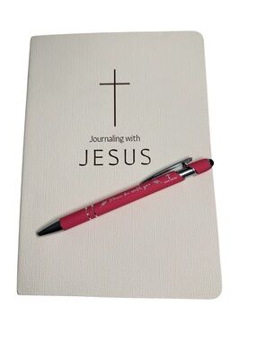 Journaling with Jesus Hardcover Journal • 152 guided pages